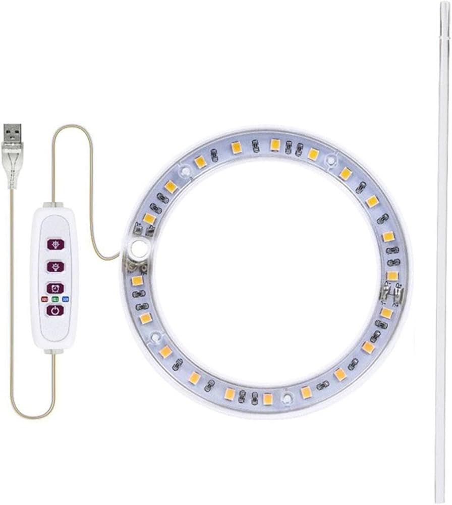 Amazon.co.jp: リンググロウライト - 屋内用フル スペクトラム リング